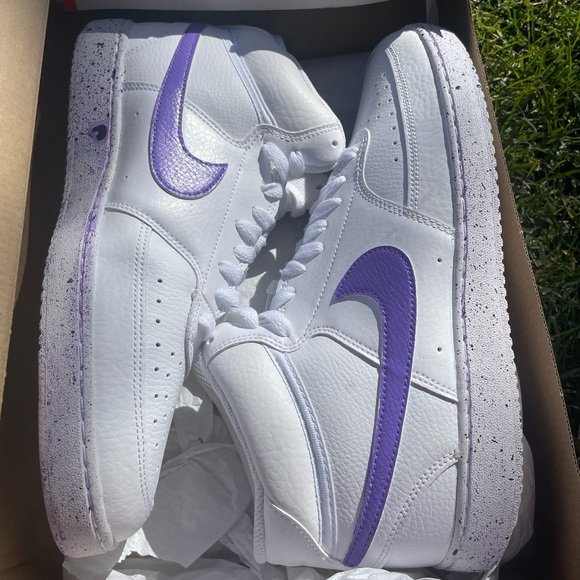 Brand New Nike Custom Court Vision Mid. Mens 10.5 - Picture 3 of 9